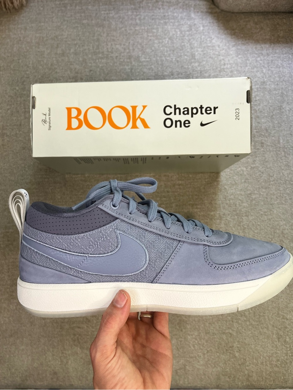 NWB Nike Book Kings Chapter One Ashen Slate  Devin Men 8.5/ W’s 10
